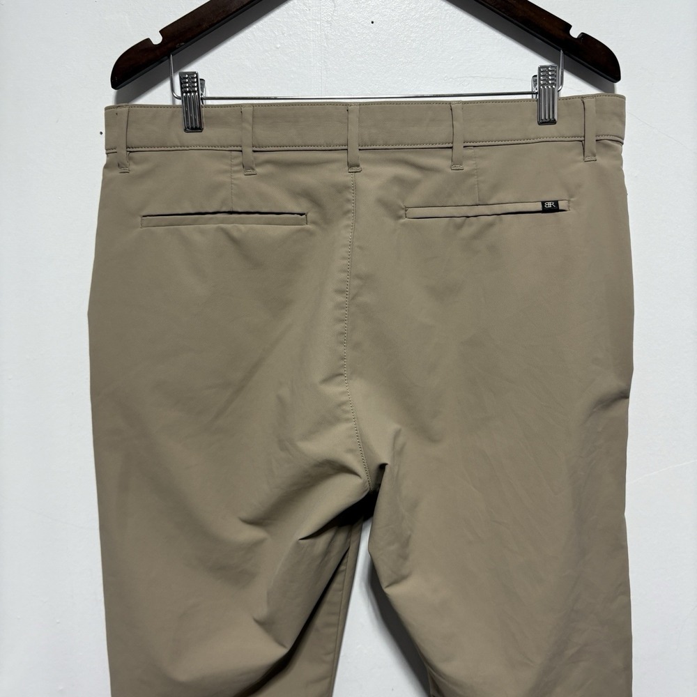 Banana Republic Pants Mens 36 X 34 Tan Performance Lightweight Zip Pocket - Picture 4 of 8
